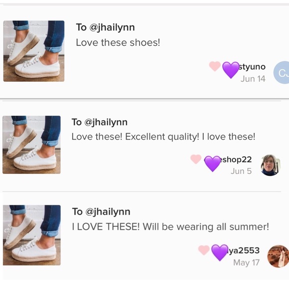 2x HP BEST IN BTQS White Espadrille sneaker - Picture 6 of 6